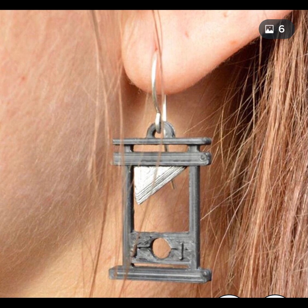 New Guillotine Earrings
